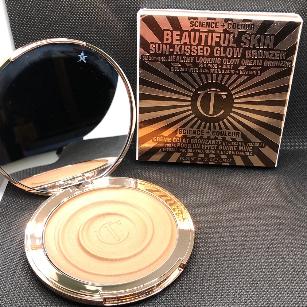 Charlotte Tilbury beautiful skin sun kissed glow bronzer shade 1 fair NEW